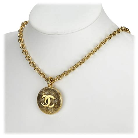 c with a circle coco chanel necklaces|chanel necklace price.